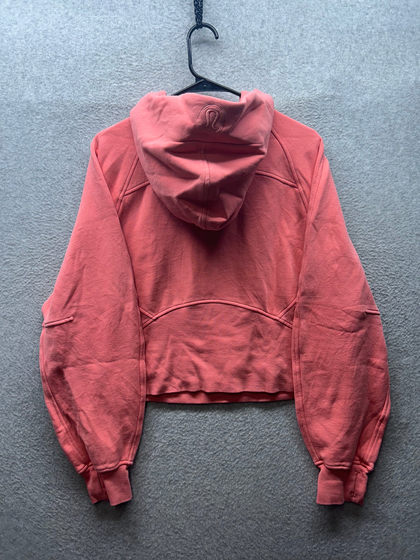 Lululemon Scuba Oversized Half-Zip Hoodie M/L Warm Coral