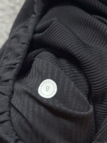 Lululemon Dance Studio Jacket III Size 8 Black / Heathered Black