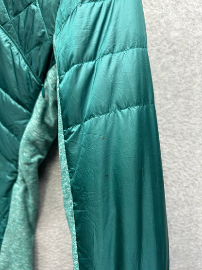 Lululemon Down For A Run 1/4 Zip Pullover Size 4 Forage Teal