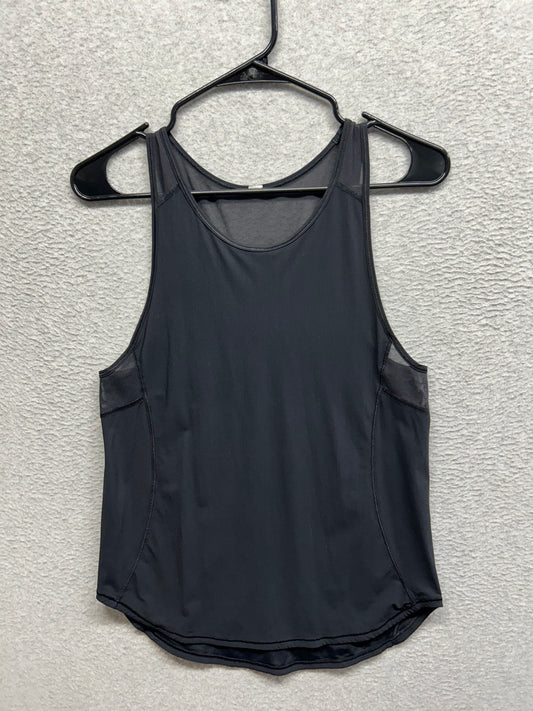 Lululemon Sculpt Tank II Size 6 Black