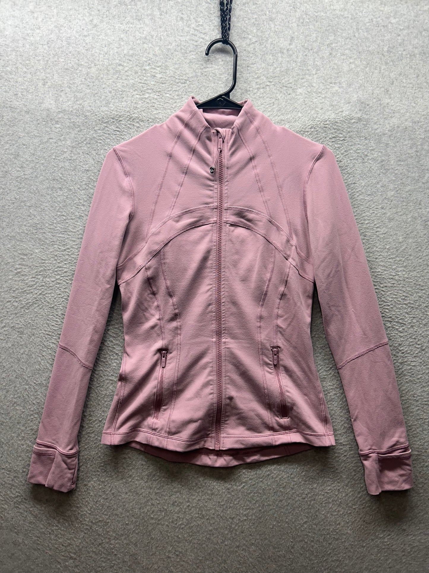 Lululemon Define Jacket Size 6 Pink Pastel