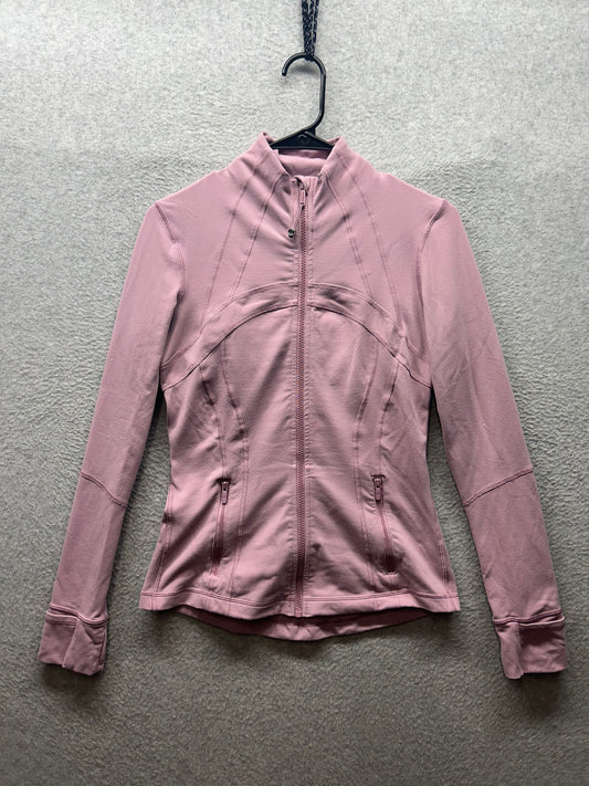 Lululemon Define Jacket Size 6 Pink Pastel