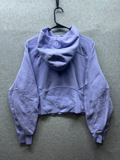 Lululemon Scuba Oversized 1/2 Zip Hoodie Size M/L Lavender Dew