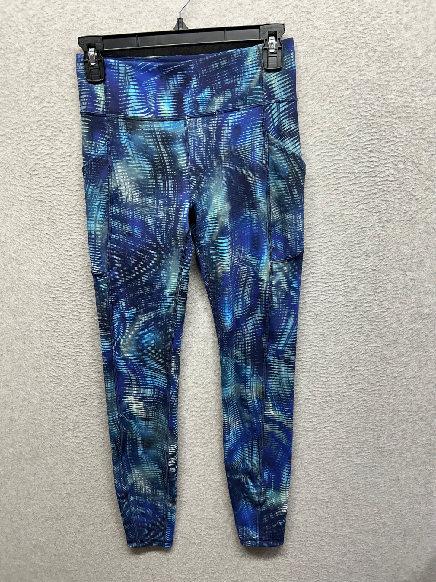 Lululemon Invigorate High-Rise Tight 28" Size 6 Foil Shapeshifter Flux Blue Multi
