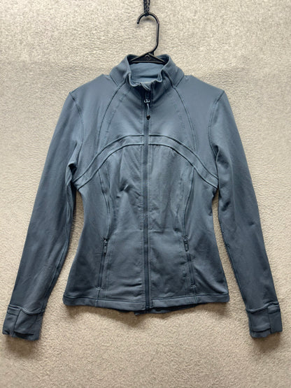 Lululemon Define Jacket Luon Size 8 Iron Blue