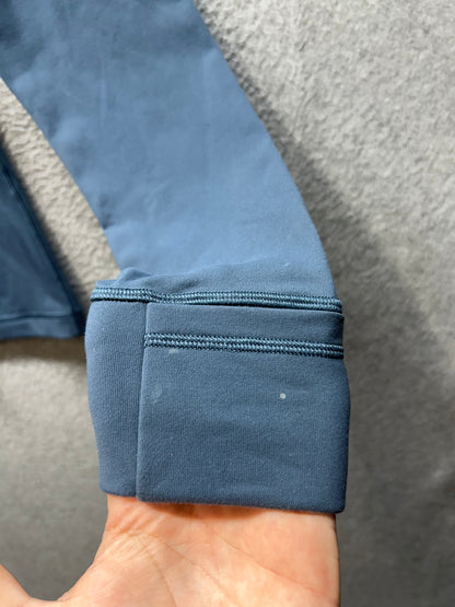 Lululemon Define Jacket Luon Size 8 Iron Blue