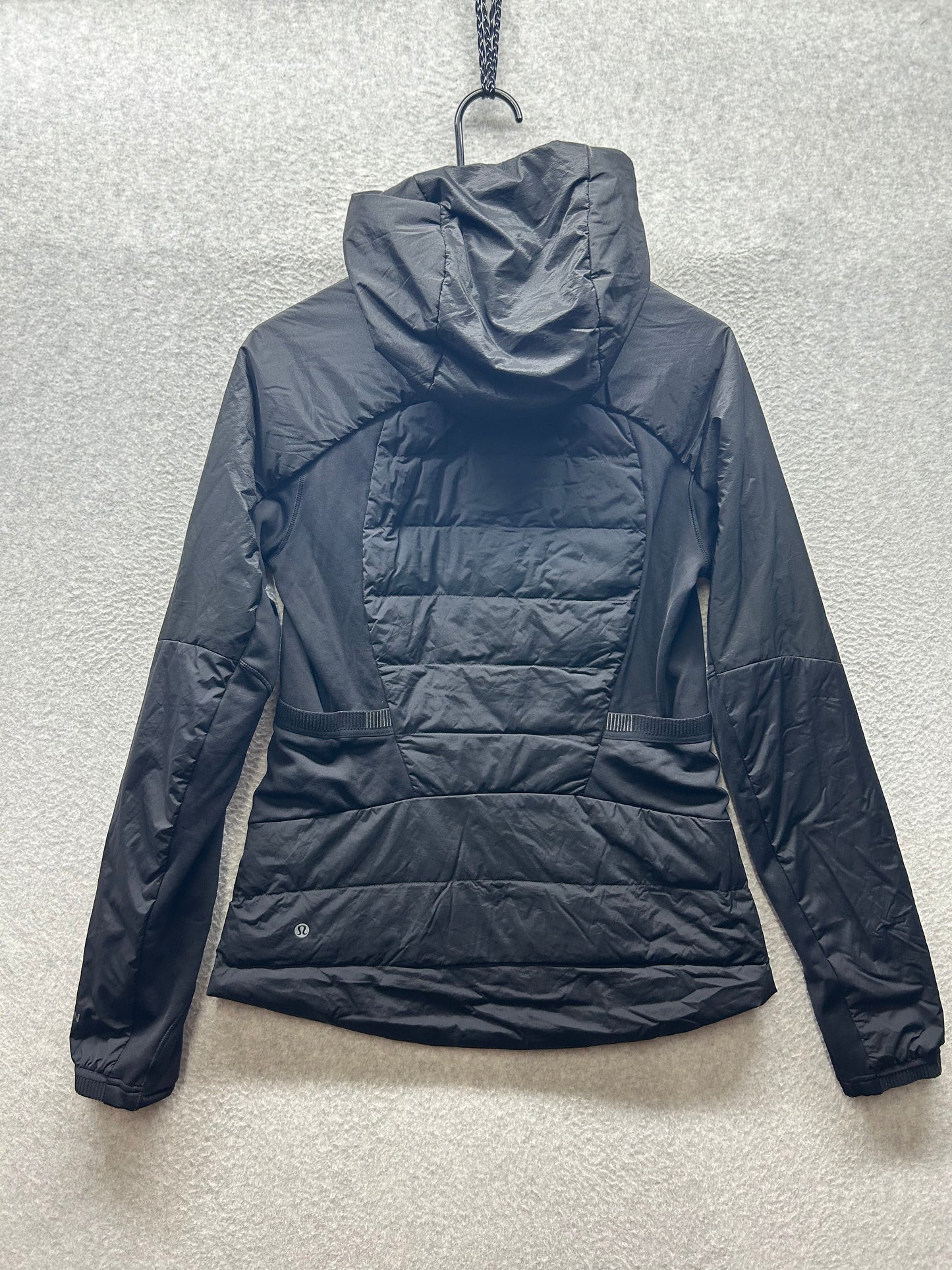 Lululemon Down For It All Jacket Size 8 Black