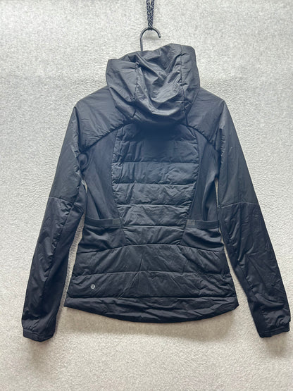 Lululemon Down For It All Jacket Size 8 Black