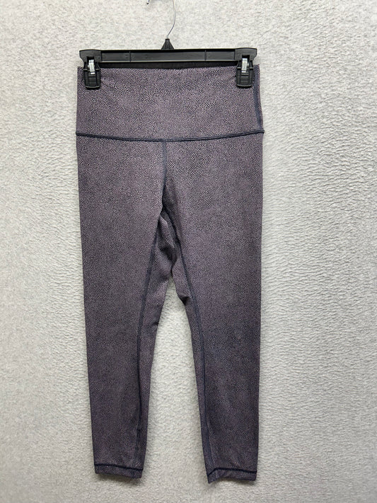 Lululemon Wunder Under Hi-Rise Tight Luxtreme 28" Size 6 Disperse Dusky Lavender Black