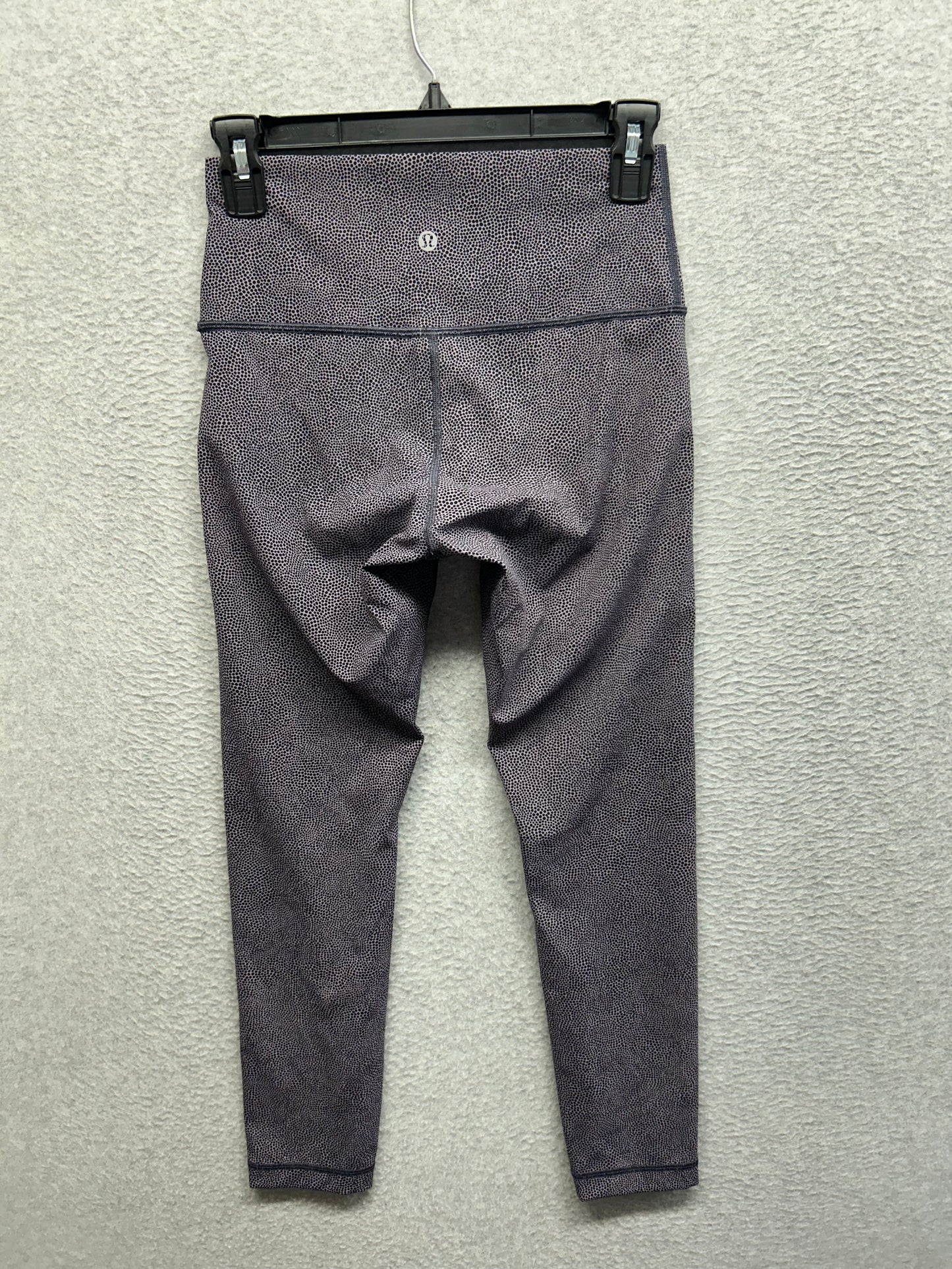 Lululemon Wunder Under Hi-Rise Tight Luxtreme 28" Size 6 Disperse Dusky Lavender Black