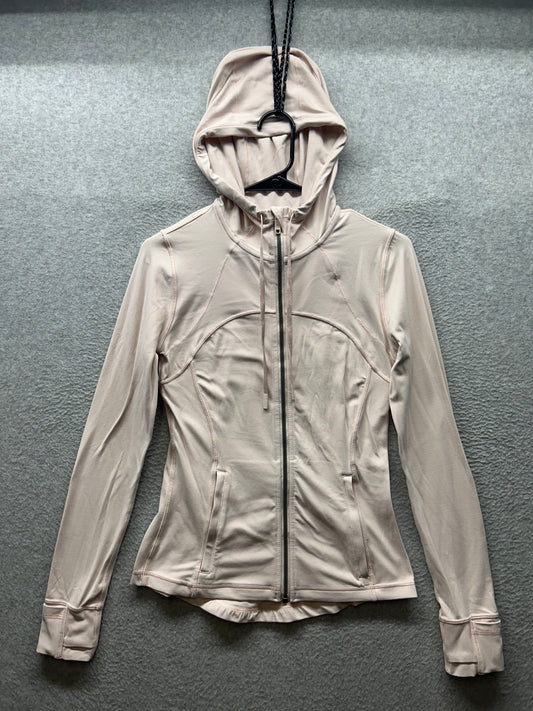 Lululemon Hooded Define Jacket Nulu Size 6 Pink Bliss