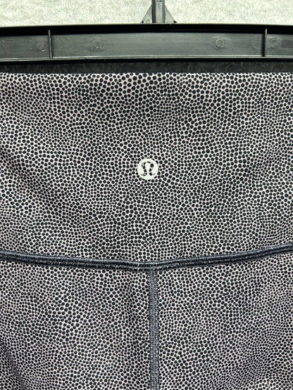 Lululemon Wunder Under Hi-Rise Tight Luxtreme 28" Size 6 Disperse Dusky Lavender Black