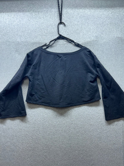 Lululemon Show your Depth Long Sleeve Size XS/S Heathered Core Black