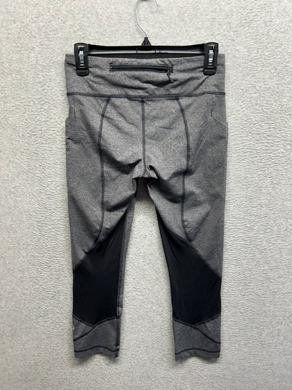 Lululemon Pace Rival Crop 19" Size 6 Heathered Slate