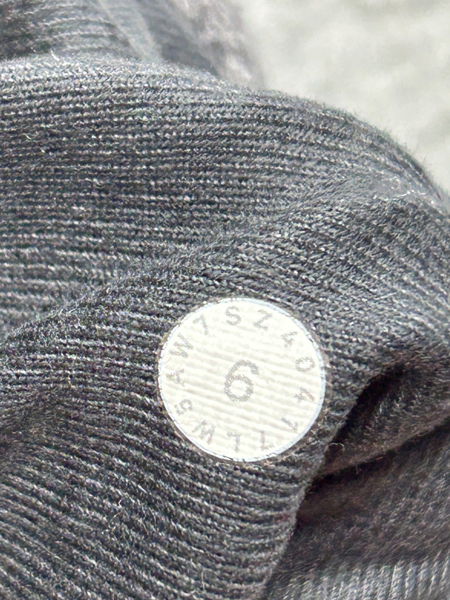 Lululemon Ready To Rulu Pant 29" Size 6 Heathered Deep Coal