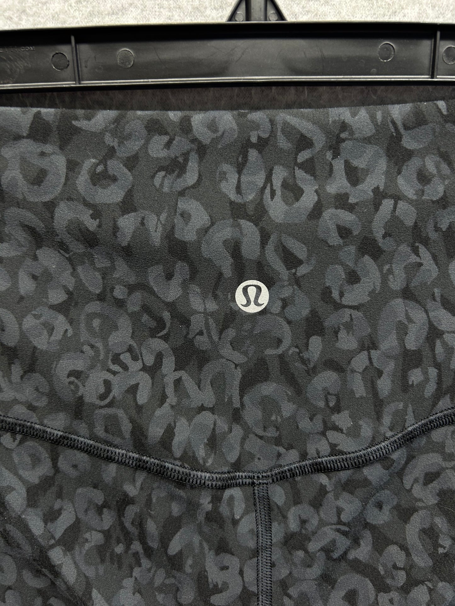 Lululemon Align High-Rise Crop 17" Size 6 Intertwined Camo Deep Coal Multi