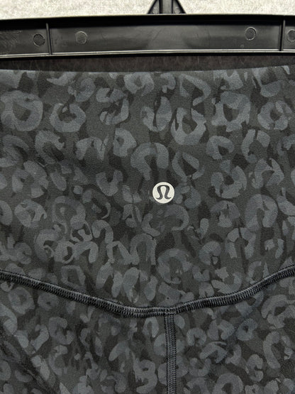 Lululemon Align High-Rise Crop 17" Size 6 Intertwined Camo Deep Coal Multi