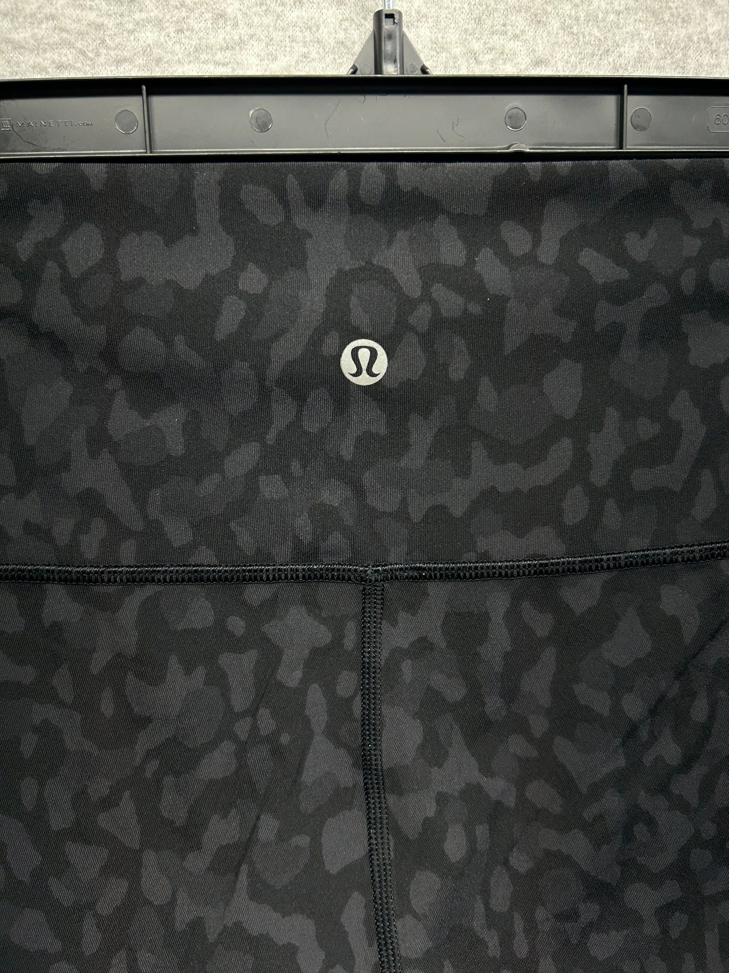 Lululemon Wunder Under Crop High-Rise Luxtreme 21" Size 6 Formation Camo Deep Coal Multi
