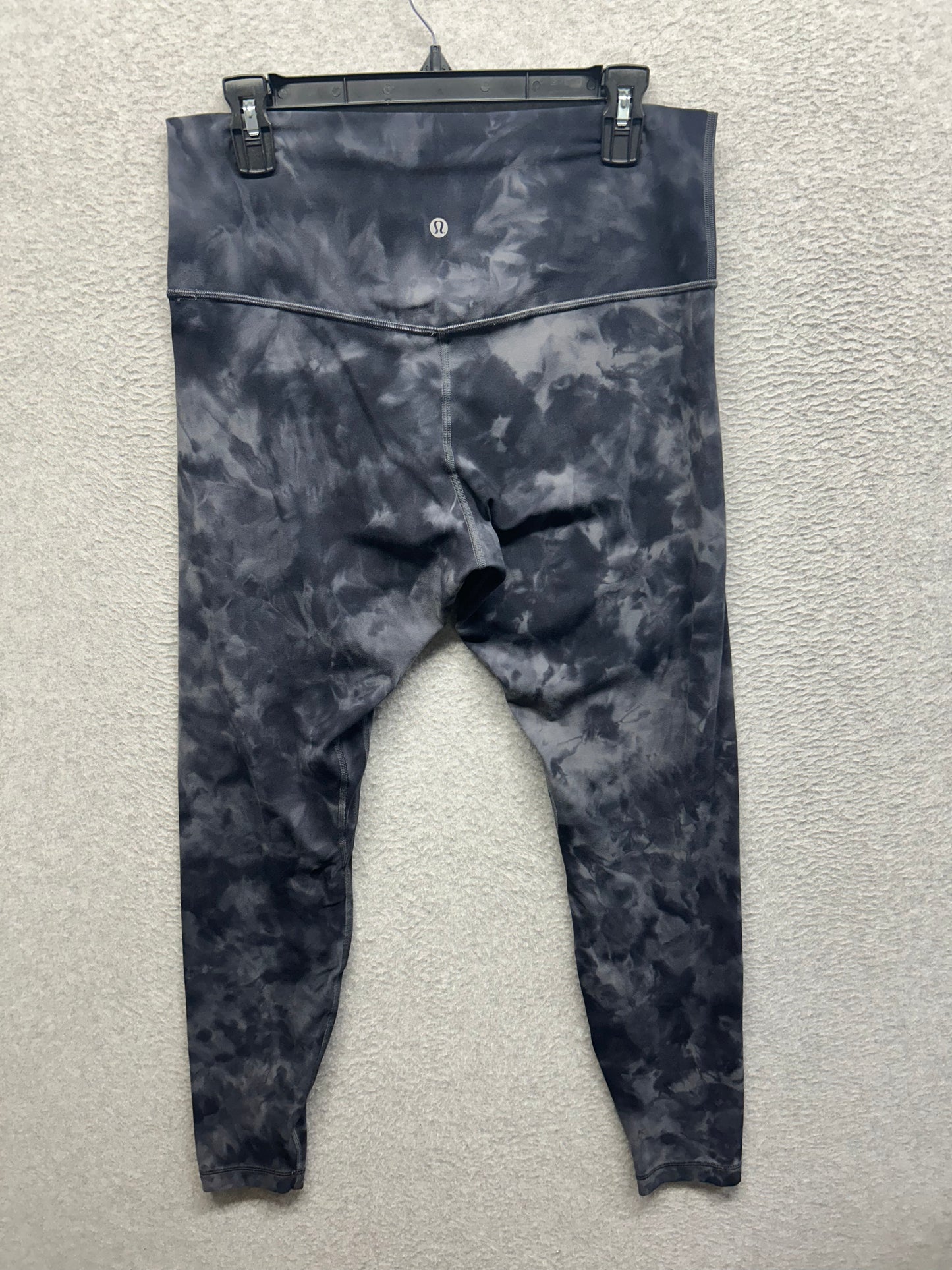 Lululemon Align Pant 28" Size 12 Diamond Dye Pitch Grey Graphite Grey