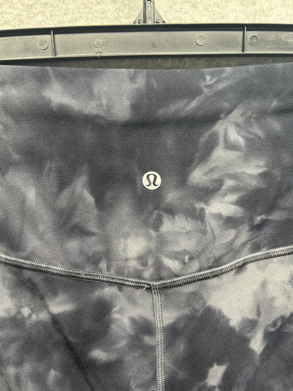 Lululemon Align Pant 28" Size 12 Diamond Dye Pitch Grey Graphite Grey