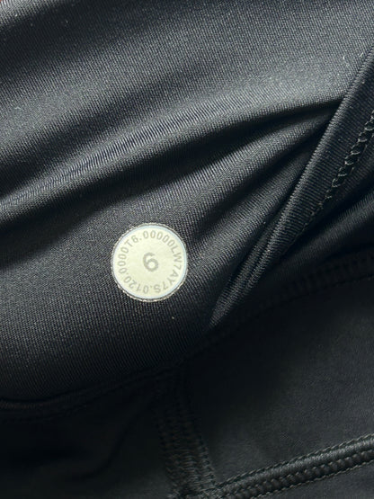 Lululemon Fast And Free Short 10" Size 6 Black