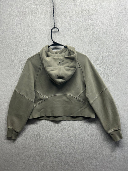 Lululemon Scuba Oversized Half-Zip Hoodie Size XS/S Medium Olive