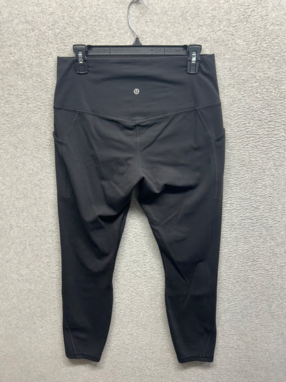 Lululemon Align High Rise Pant with Pockets 25" Size 12 Black