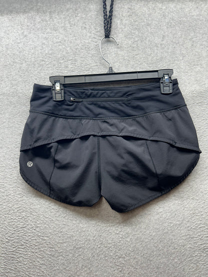Lululemon Speed Up Short 2.5" Size 4 Black