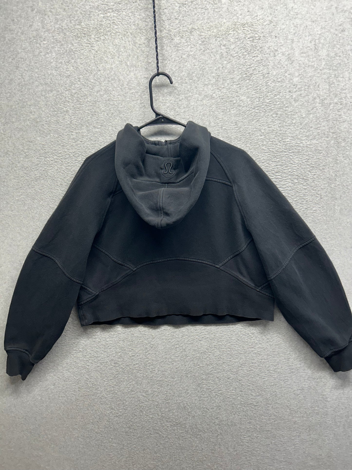 Lululemon Scuba Oversized 1/2 Zip Hoodie Size M/L Black