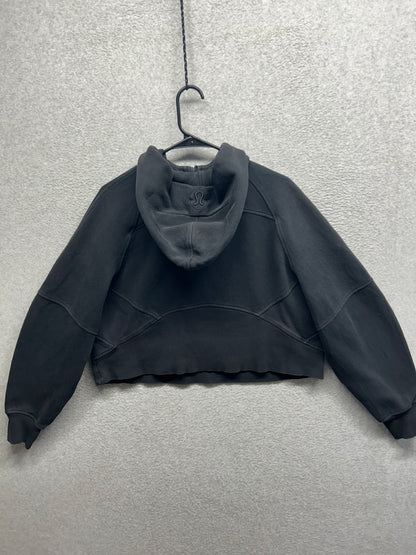 Lululemon Scuba Oversized 1/2 Zip Hoodie Size M/L Black