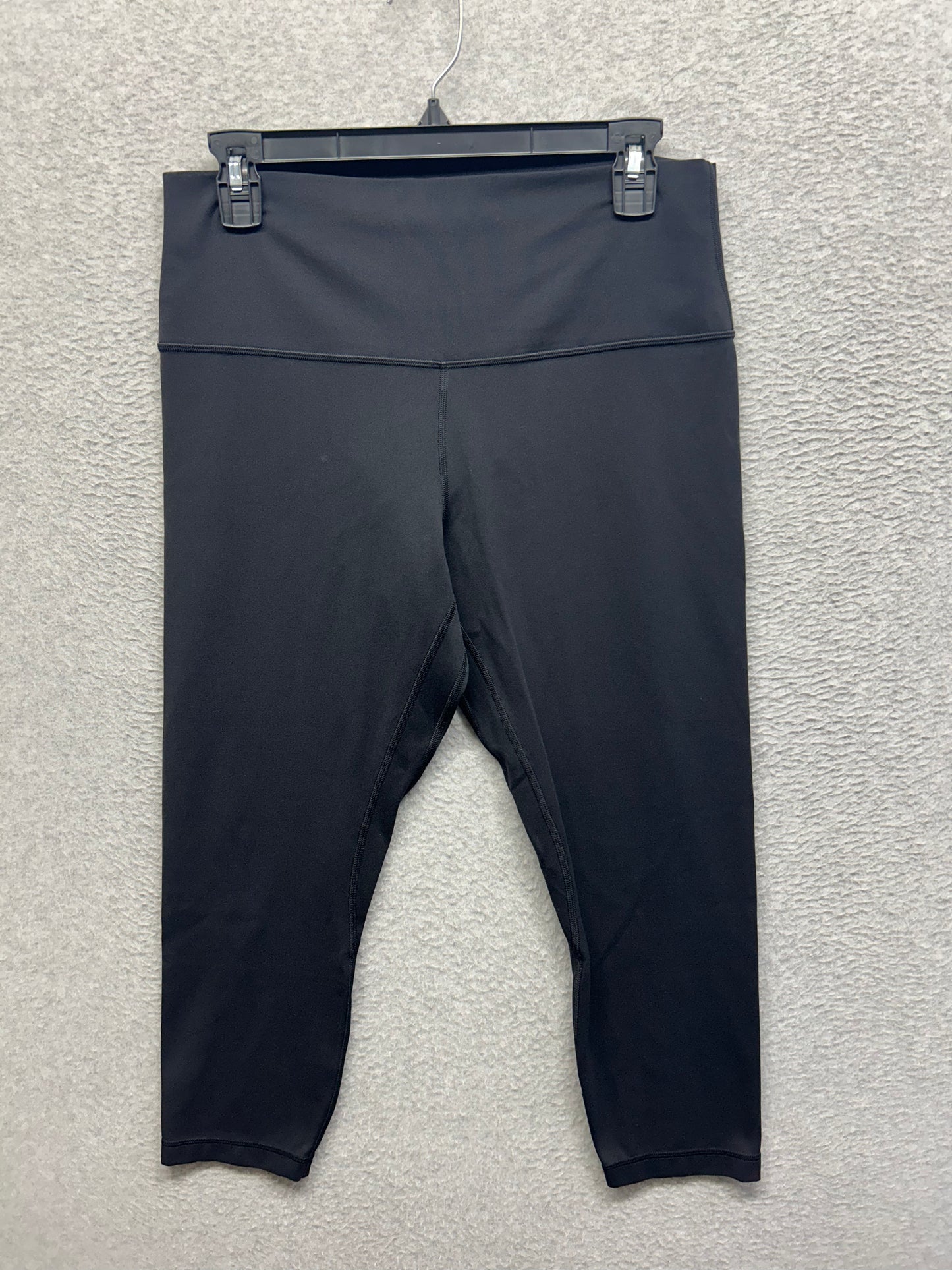Lululemon Align Crop 23" Size 12 (Square) Black