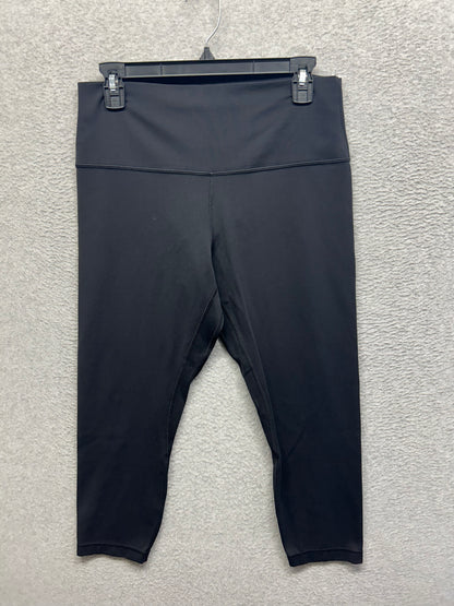Lululemon Align Crop 23" Size 12 (Square) Black