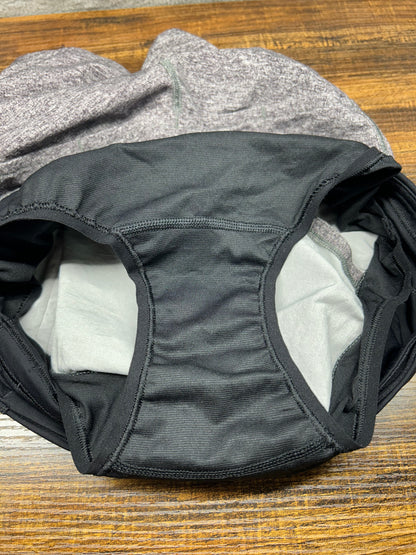 Lululemon Run Times Short II 4" Size 4 Heather Lux Multi Black