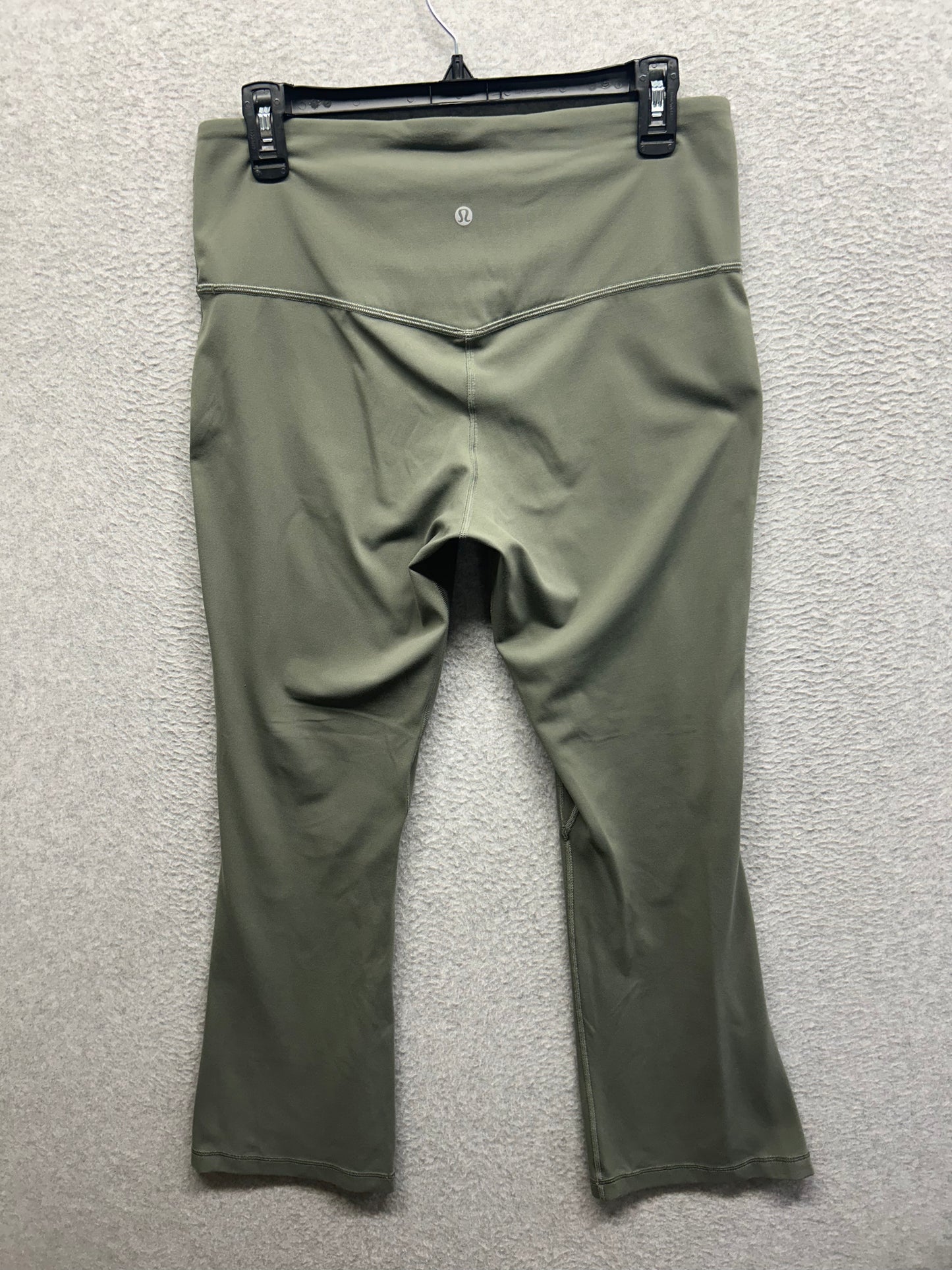 Lululemon Align High-Rise Mini-Flared Pant 28" Size 12 Grey Sage