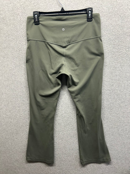 Lululemon Align High-Rise Mini-Flared Pant 28" Size 12 Grey Sage