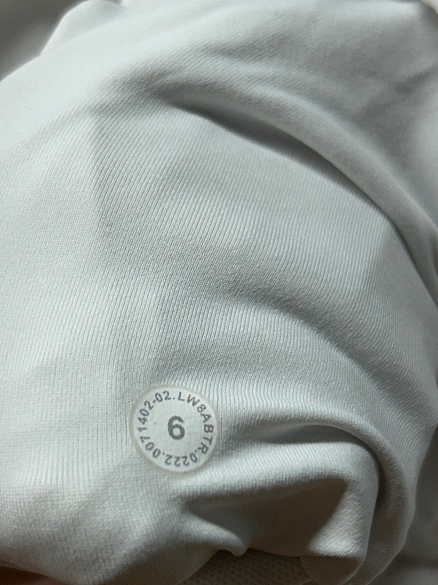 Lululemon Court Rival High Rise Skirt Size 6 White