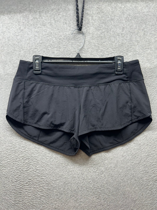 Lululemon Speed Up Short 2.5" Size 8 Black