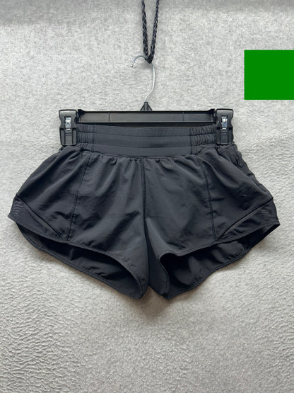 Lululemon Hotty Hot Short II 2.5" Size 4 Black
