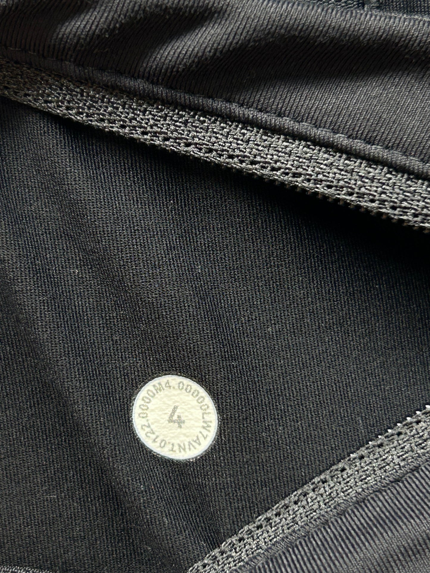 Lululemon Speed Up Short Long 4" Size 4 Heather Lux Multi Black