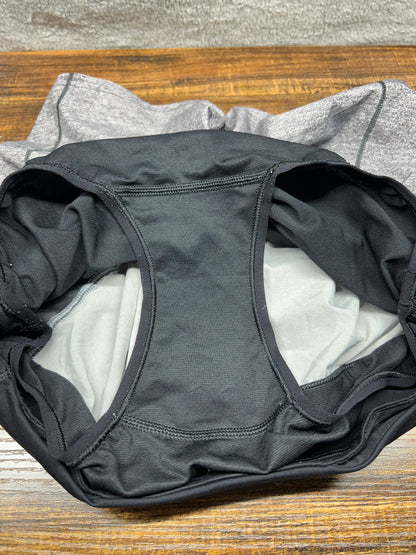 Lululemon Speed Up Short Long 4" Size 4 Heather Lux Multi Black