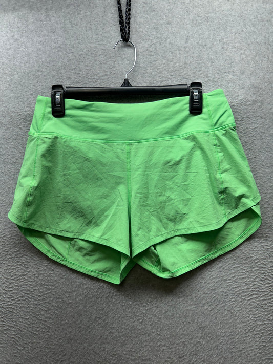 Lululemon Speed Up Mid-Rise Lined Short 4" Size 8 Pistachio