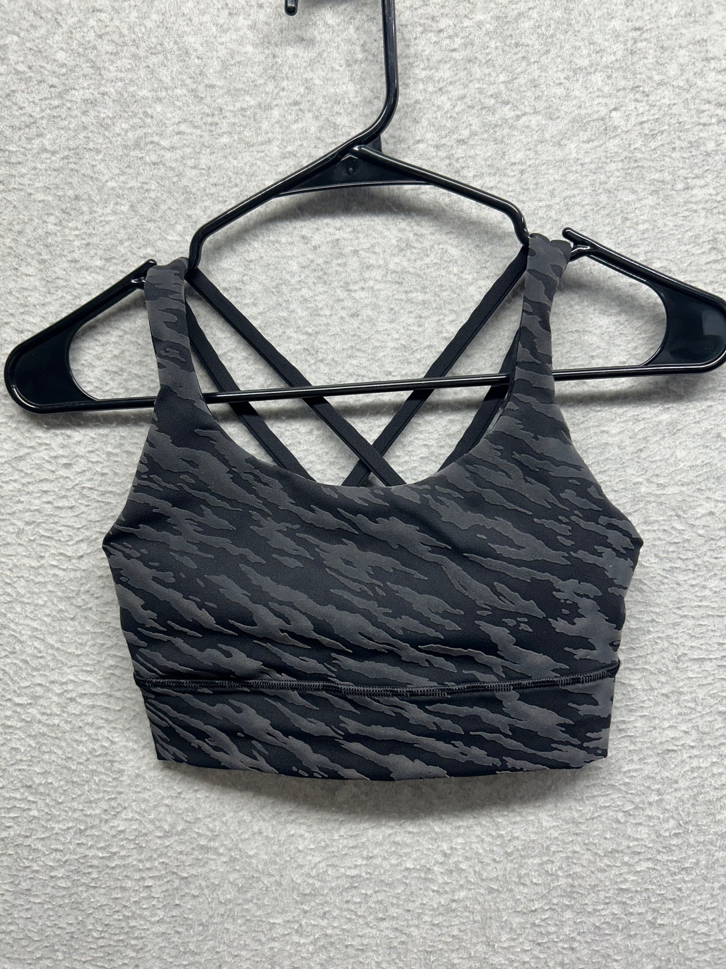 Lululemon Lunar New Year Energy Longline Bra Size 4 Black