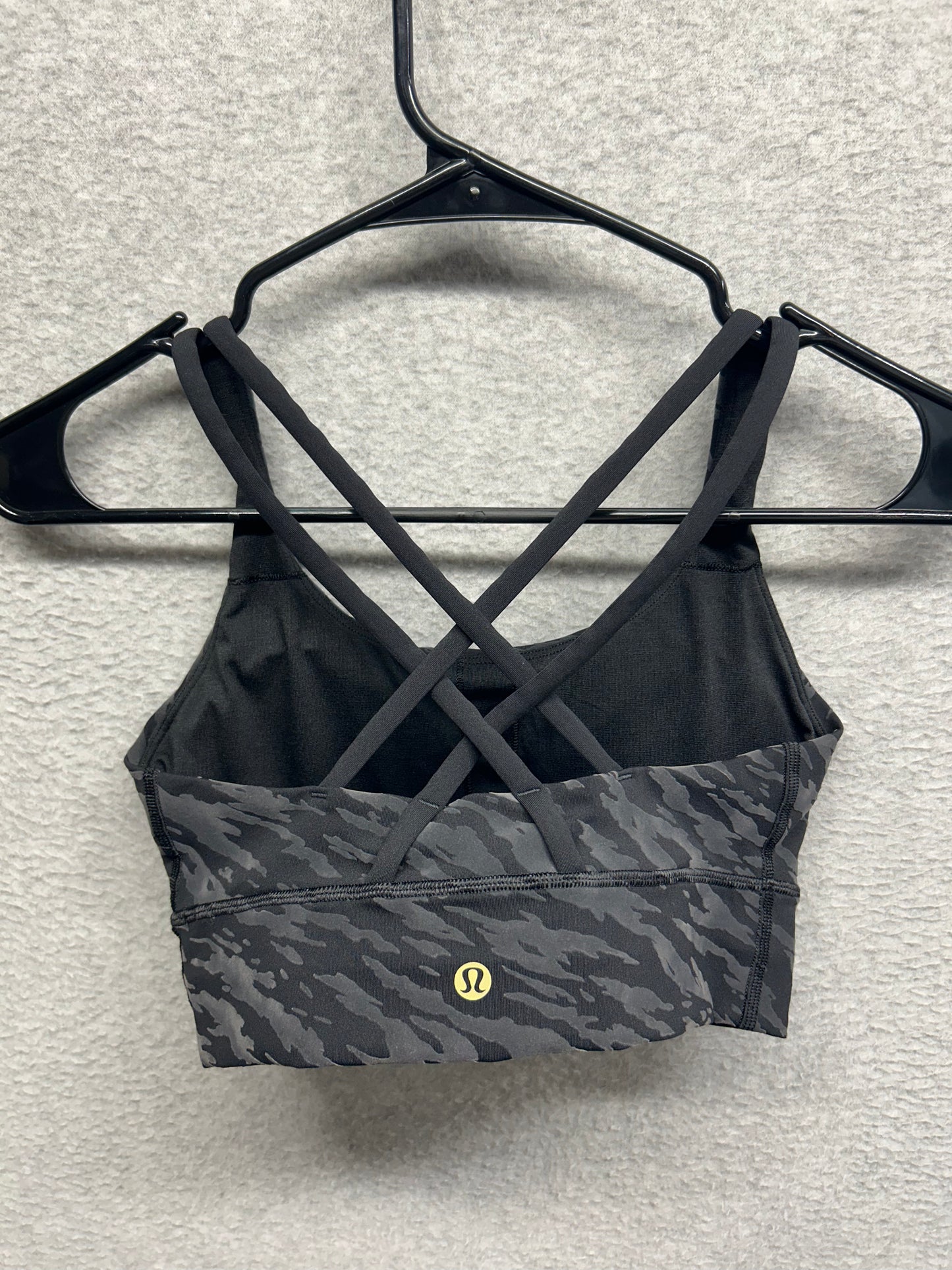 Lululemon Lunar New Year Energy Longline Bra Size 4 Black