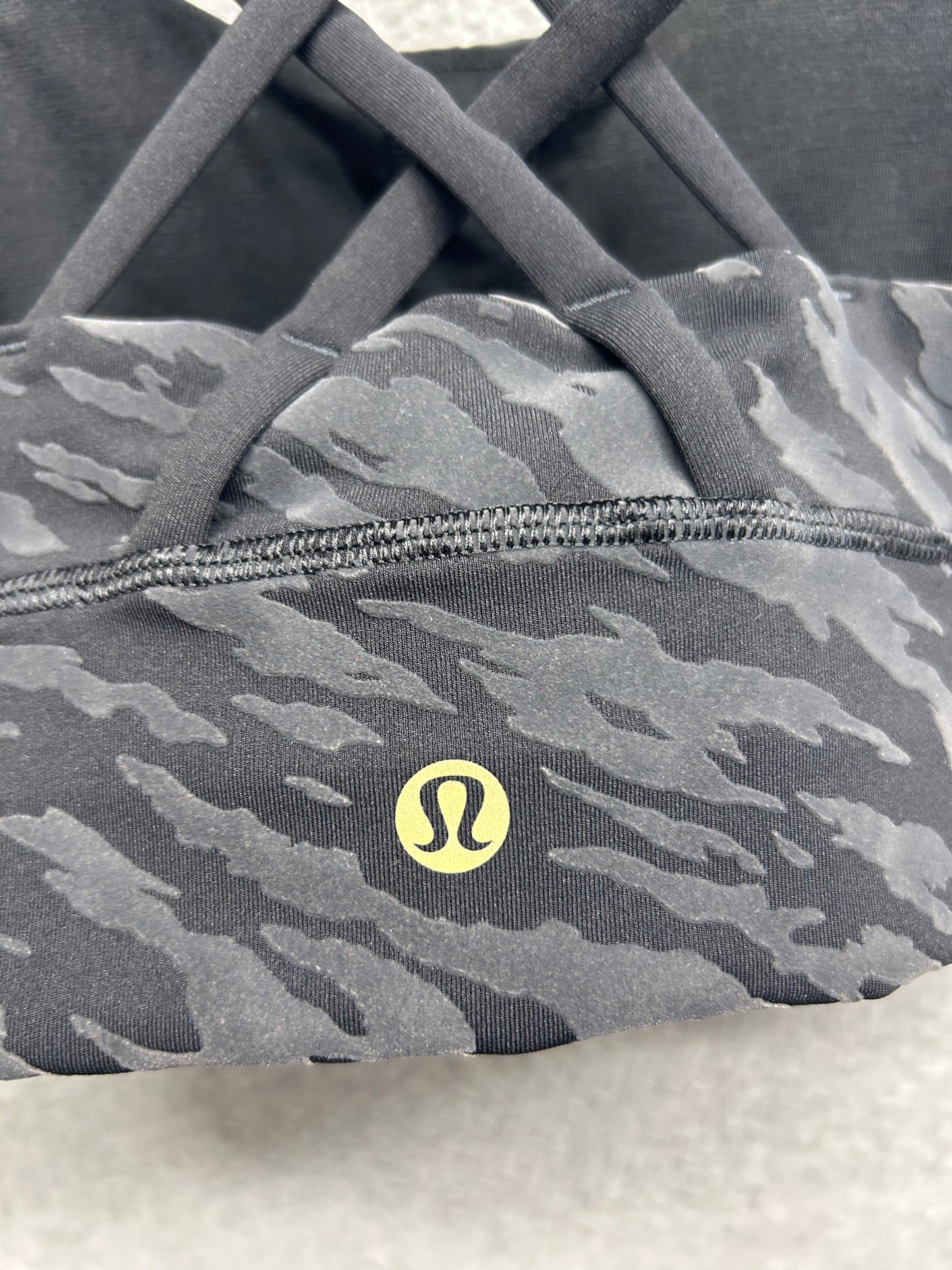 Lululemon Lunar New Year Energy Longline Bra Size 4 Black