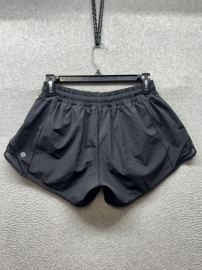 Lululemon Hotty Hot Short II 4" Size 8 Tall Black