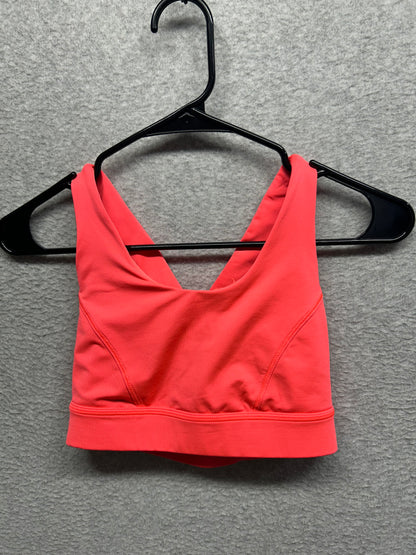 Lululemon Envital Bra Size 4 Pink/Red