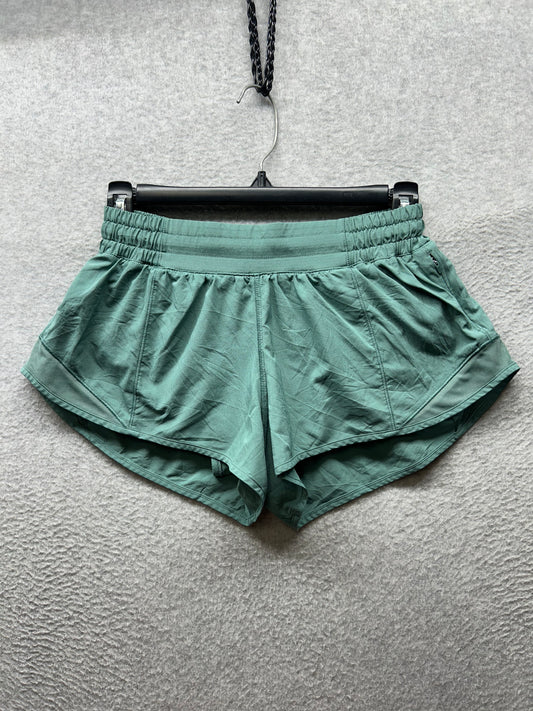 Lululemon Hotty Hot Short II 2.5" Size 6 Frosted Pine