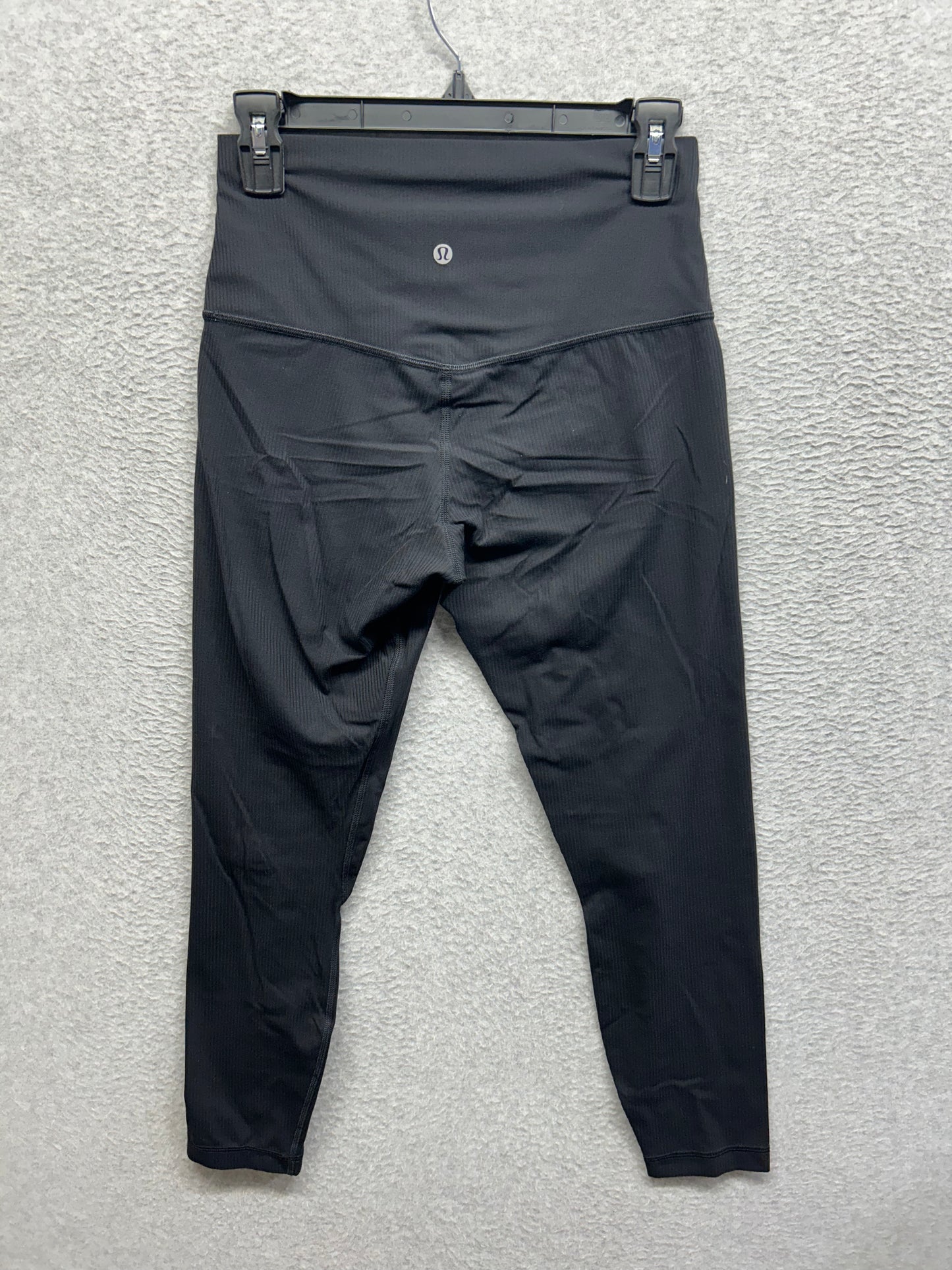 Lululemon Align Ribbed High-Rise Pant 25" Size 8 (Square) Black