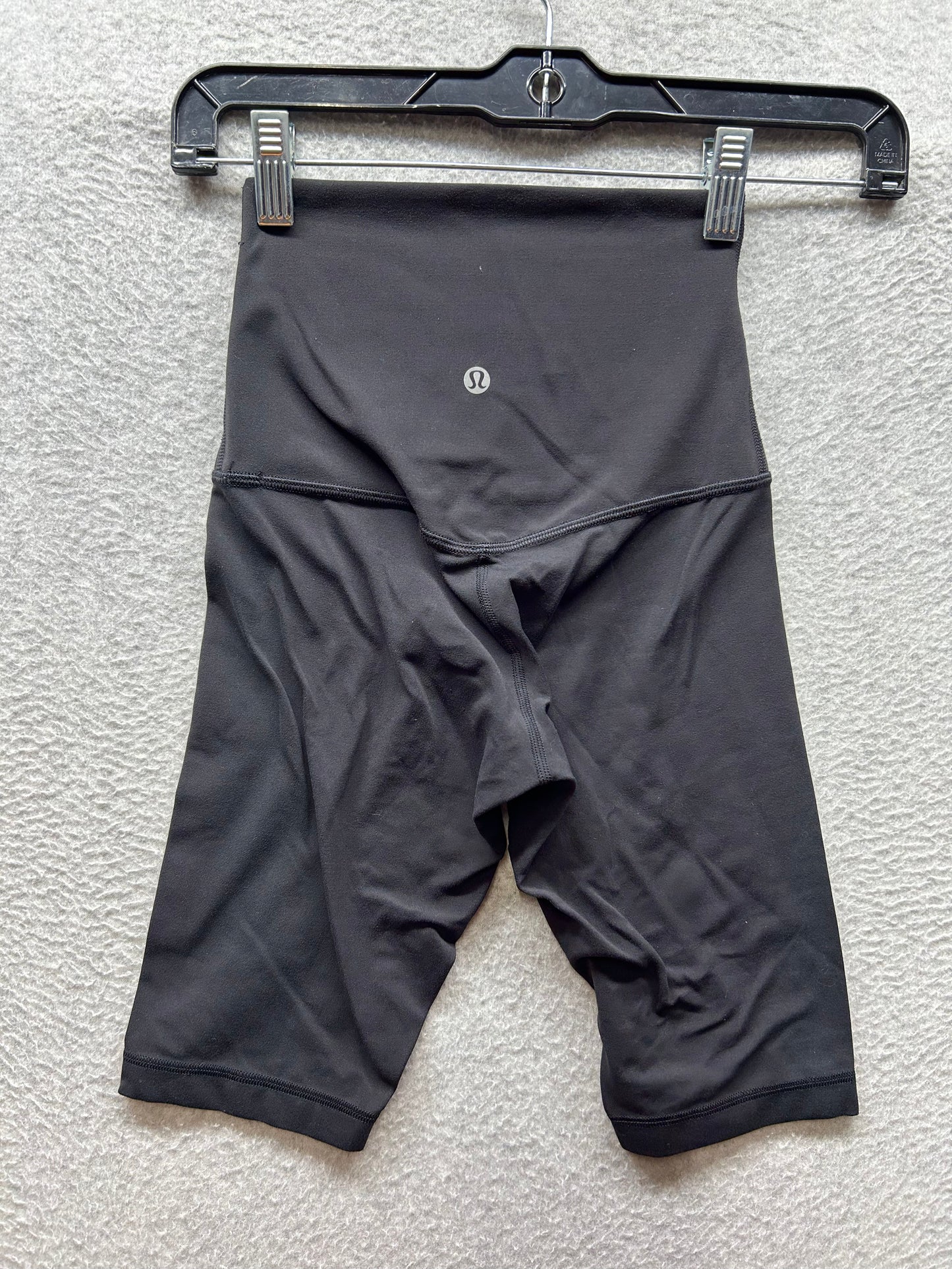 Lululemon Align Super High Rise Short 10" Size 2 Black