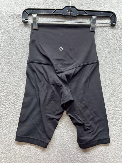 Lululemon Align Super High Rise Short 10" Size 2 Black